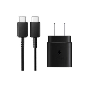 USB-C Super Fast Charging 25W PD Wall Charger with Type-C USB Cable