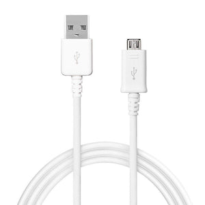 Micro USB Cable Compatible with Alcatel OneTouch Flash Plus [5 Feet USB Cable] WHITE