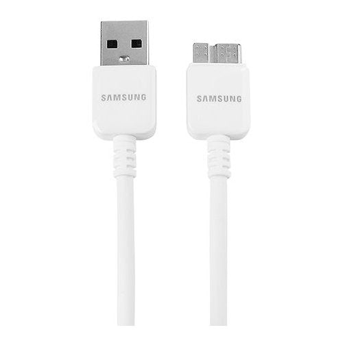 Samsung Galaxy Note 3 USB 3.0 5-Feet Data Cable - Non-Retail Packaging - White