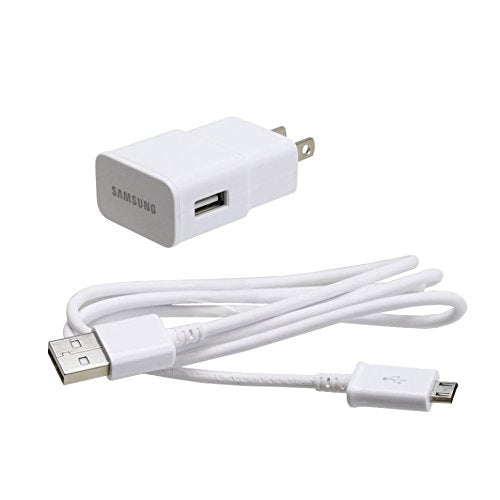 Samsung 2.0 Amp Micro Home Travel Charger for Galaxy S3/S4/Note 2 - Non-Retail Packaging - White