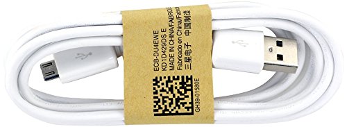 Samsung 3.3 Ft. Cable Micro USB Data Cable for Galaxy S3/S4/Note 2 & Other Smartphones - Non-Retail Packaging - White