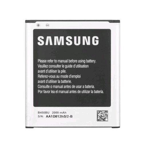 Samsung OEM Original Standard Battery B450BU for Samsung Galaxy S3 S III Mini AT&T SM-G730A Verizon SM-G730V - Non-Retail Packaging - Black