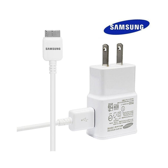 Samsung Authentic OEM Micro-USB 3.0 Charger 2.0-Amp for Samsung Galaxy S5 and Note 3 - Non-Retail Packaging - White