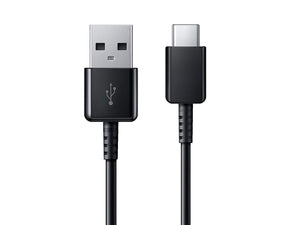 Authentic Samsung Galaxy S8 USB to Type-C Charging and Transfer Cable. (Black / 3.3Ft) (Bulk Packaging)