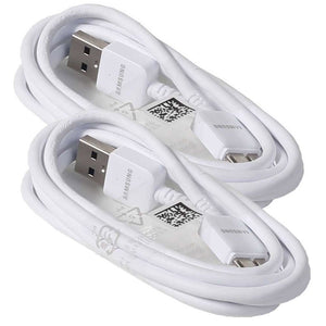 Samsung USB 3.0 Sync Charge Data Cable for Galaxy S5 SV and Note 3 - Non-Retail Packaging - White