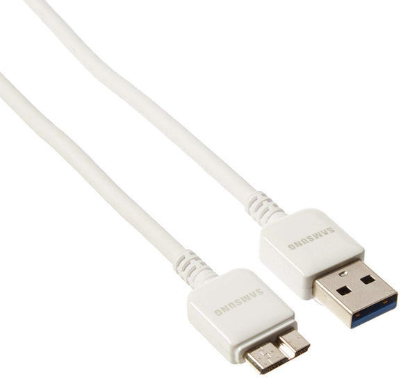 Samsung Data Cable for Galaxy S5/Note 3 - Non-Retail Packaging - White/White